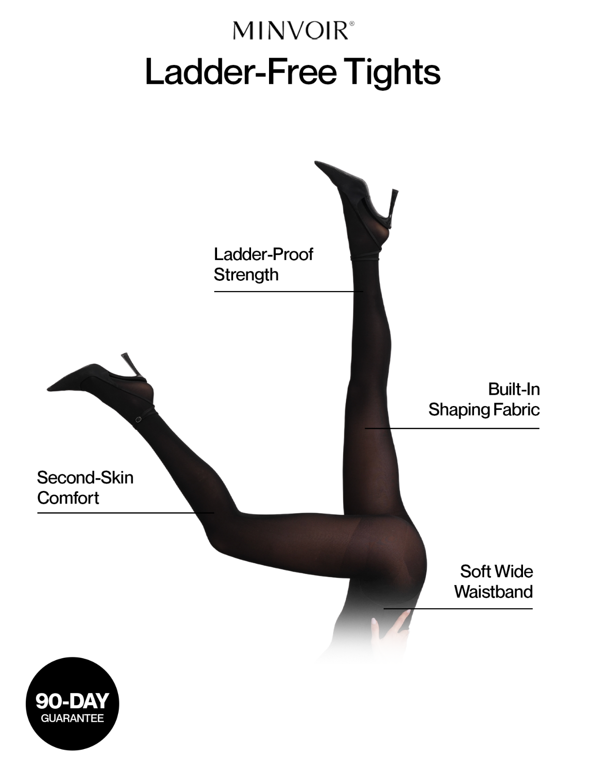 Mila Nude – Laufmaschenfreie Strumpfhose 30 Denier