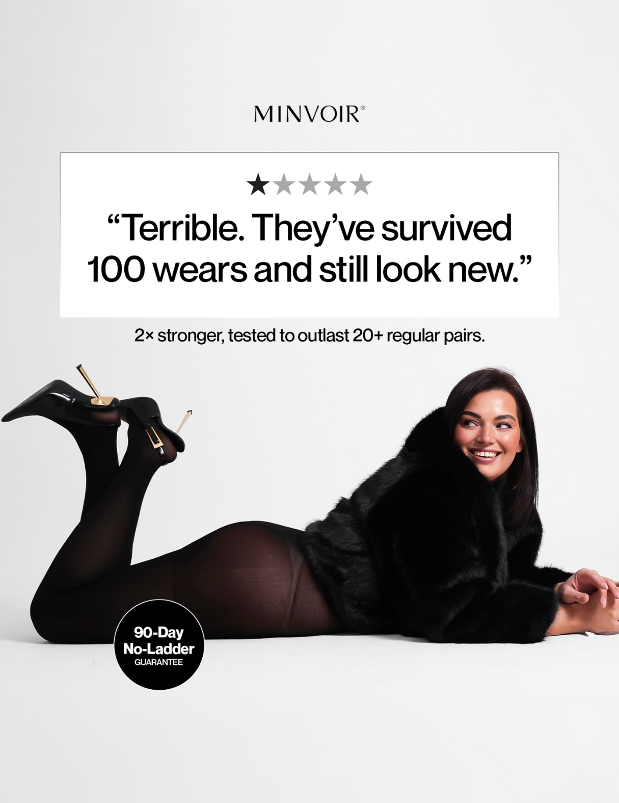 Mila Nude – Laufmaschenfreie Strumpfhose 30 Denier