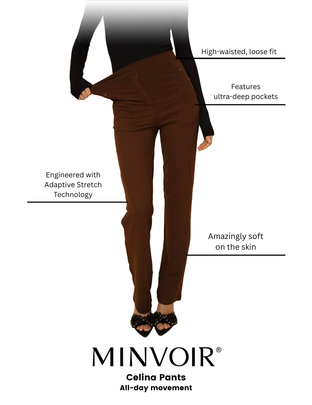 Celina Bequeme Gerade Hose